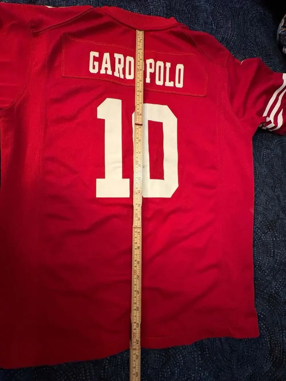 Nike SF 49ers Jimmy Garoppolo #10 Game Jersey womens Size Large